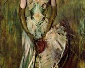 乔瓦尼波尔蒂尼 - Portrait of Countess de Leusse